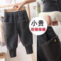 宝宝棉裤冬装男童女童0-6岁加绒加厚长裤婴幼儿童三层外穿保暖裤 威珺