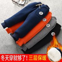 宝宝棉裤冬装男童女童0-6岁加绒加厚长裤婴幼儿童三层外穿保暖-裤 威珺