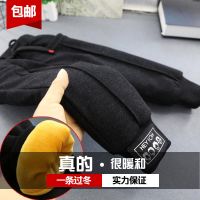 男童加绒棉裤2020新款中小童加厚可开档长裤宝宝冬季夹棉保暖长裤 威珺