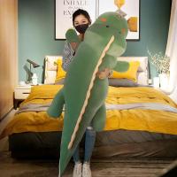 恐龙网红玩具毛绒公仔床上睡觉抱枕大布娃女孩可爱玩偶生日女涡曼