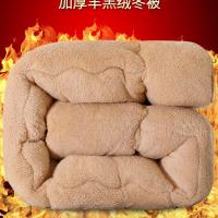[可拆洗超厚10斤]羊羔绒被子冬被法莱绒加厚单人双人被芯被子冬涡曼
