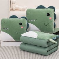 抱枕被子两用二合一四季通用夏季折叠车用枕头办公室午睡毯子靠枕涡曼