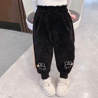 女童裤子秋季2021新款洋气儿童春秋外穿休闲裤女宝宝秋冬加绒长裤聿垣格