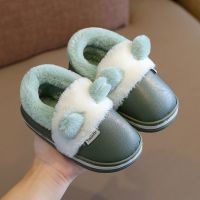 儿童棉鞋女童防滑防水男童家用小学生室内保暖冬季小孩宝宝棉拖鞋威珺