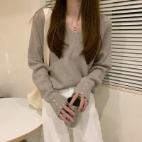 打底衫毛衣女装春秋冬季内搭长袖上衣服2021新款设计感小众针织衫聿垣格