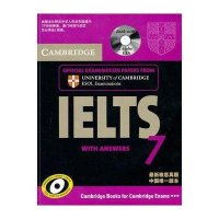[新华书店]正版 Cambridge IELTS剑桥雅思7(含2CD)剑桥大学考试委员会其他9780521146944