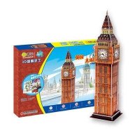 [新华书店]正版 Q书架.爱拼 3D益智手工 大本钟 BIG BEN(D2版)爱拼益智产品教育研发组机械工业出版社