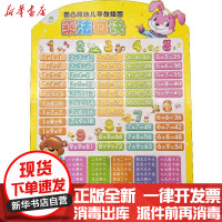 [新华书店]正版凹凸版幼儿早教挂图 乘法口诀爱德少儿河南美术出版社9787540144005玩具书
