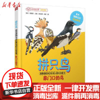 [新华书店]正版 拼只鸟(家门口的鸟超有趣的鸟类科普与积木拼搭书)(精)/积木拼世界鹰之舞人民邮电出版社
