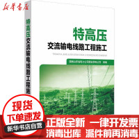 [新华书店]正版 特高压交流输电线路工程施工国网山东省电力公司泰安供电公司中国电力出版社9787519821081 书
