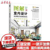 【新华书店】正版图解室内设计效果图手绘表现技法高鑫人民邮电出版社9787115548856建筑外观设计