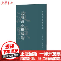 【新华书店】正版元明清小楷精 /高校书法专业碑帖精 系列胡紫桂湖南美术出版社9787535684943书法/篆刻