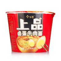 今麦郎上品卤蛋12桶整箱酸豆角酸菜红烧香辣牛肉面 速食面泡面整箱