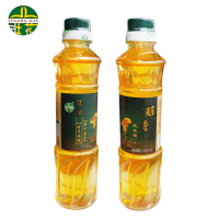 壮花(ZHUANG HUA)古法压榨花生油450ml/瓶不含胆固醇广西祖传木榨不含化学添加剂1瓶装450ml
