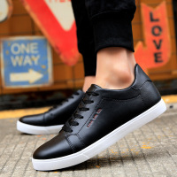 BOMINA2021年秋季男士全白色板鞋韩版青年皮鞋潮流百搭运动休闲鞋37码38码