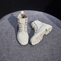 BOMINA网红机车女英伦风2021新款百搭高邦女春秋单靴子女厚底