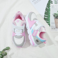 BOMINA鞋新款秋季学生鞋透气网面运动鞋魔术贴透气防滑板鞋轻便跑步鞋男女童鞋WZ2999