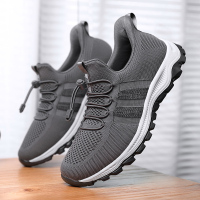 秋冬中老年运动鞋男老人健步鞋防滑软底透气男鞋爸爸鞋休闲父亲鞋