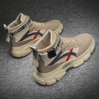 马丁靴男英伦风高帮潮流百搭工装男靴秋冬季户外沙漠靴作战子