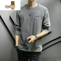 YANXU干活穿的衣服男薄款冰丝长袖t恤夏天户外防晒薄款上衣秋衣打底衫