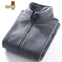 YANXU卫衣男款青年抓绒外套男摇粒绒开衫双面绒夹克冲锋衣加厚内胆