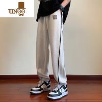 YANXU男生裤子12岁男孩13青少年初中裤15大童休闲束脚卫裤