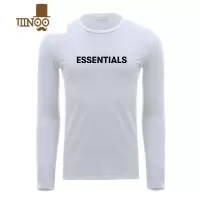 YANXUESSENTIALS AMORING潮牌胸前字母长袖t恤男潮高街圆领打底衫卫衣