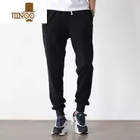 YANXU小脚运动裤男士夏季修身针织卫裤透气束脚裤子弹力宽松