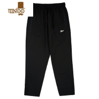 YANXUUZIS夏季薄款速干梭织运动长裤男宽松潮直筒冰丝健身训练篮球裤子