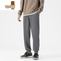 YANXU男士卫裤2023新款工装运动裤潮牌男生束脚美式休闲裤子