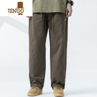 YANXUWP美式高街休闲裤男潮牌宽松阔腿vibe潮流堆积工装裤子男初秋