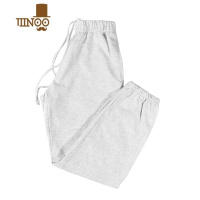 YANXU夏季薄款休闲长裤子男士九分束脚卫裤潮牌ins宽松灰色运动裤