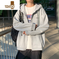 YANXU2023运动卫衣男休闲宽松ins港风韩版潮流百搭学生开衫外套