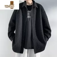 YANXU外套衬衫夹克男2023新款潮牌感痞帅宽松休闲上衣情侣装
