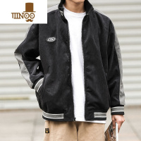 YANXU休闲运动夹克男外套2023新款棒球服潮牌ins宽松男士韩版潮流