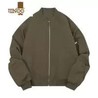 YANXU美式复古飞行员夹克男春季oversize宽松百搭休闲vintage棒球服