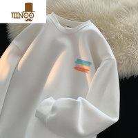 YANXU卫衣男2023新款潮牌痞帅美式外套oversize圆领青年上衣