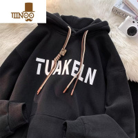 YANXU即墨300g卫衣男美式复古慵懒chic连帽情侣外套oversize