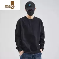 YANXU卫衣男ins潮牌宽松打底衫新款长袖T恤男士圆领潮流百搭上衣