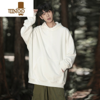 YANXU280g多色系oversize卫衣男2023新款潮牌美式连帽外套