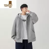 YANXU外套男潮牌ins加绒日系复古春季宽松痞帅棒球服衣服情侣夹克