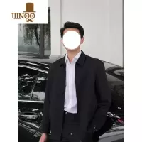 YANXU成熟稳重男装厅局风行政夹克男款cleanfit外套痞帅冲锋衣无帽