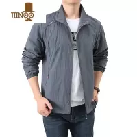 YANXU超薄款冰丝防晒衣男夏季2023新款男装外套透气防晒服立领无帽上衣