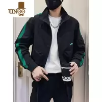 YANXU外套男休闲痞帅男装衣服痞帅褂子2023新款春装上衣潮牌夹克