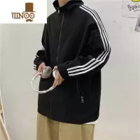YANXU外套男韩版潮流百搭痞帅ins超火cec运动港风夹克帅气复古炸街