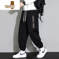 YANXU裤子男士卫裤潮牌束脚宽松男裤韩版潮流百搭帅气运动休闲裤