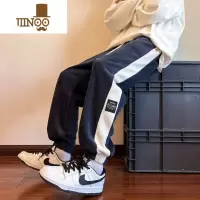 YANXU运动卫裤男百搭束脚裤雪尼尔休闲裤灯芯绒长裤子