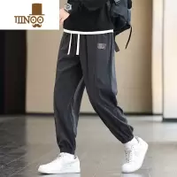 YANXU灯芯绒卫裤男士裤子2023新款休闲宽松束脚垂感百搭运动长裤