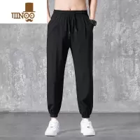 YANXU上班工作服男夏季薄款无磁无铁男装卫裤工地工人耐脏便宜哈伦裤子