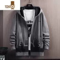 YANXU外套男士2023新款休闲运动夹克衣服潮牌男生痞帅羔绒男装